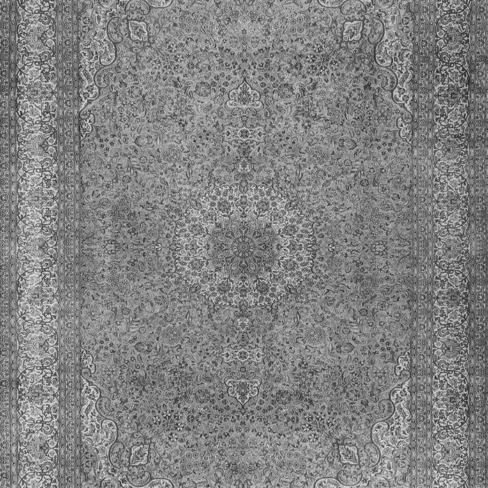 Serging Thickness of Machine Washable Persian Gray Traditional Rug, wshtr2013gry