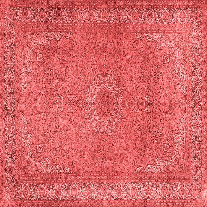 Machine Washable Persian Red Traditional Rug, wshtr2013red