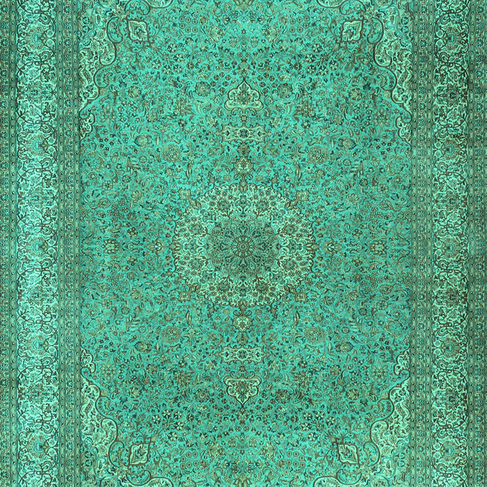 Persian Turquoise Traditional Rug, tr2013turq