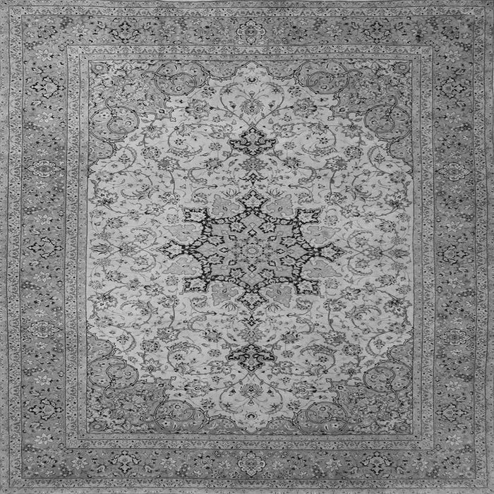 Serging Thickness of Persian Gray Traditional Rug, tr2014gry