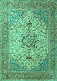 Persian Turquoise Traditional Rug, tr2014turq