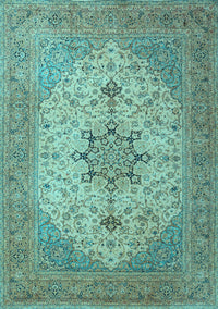 Persian Light Blue Traditional Rug, tr2014lblu
