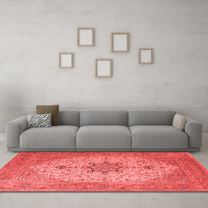 Traditional Red Washable Rugs