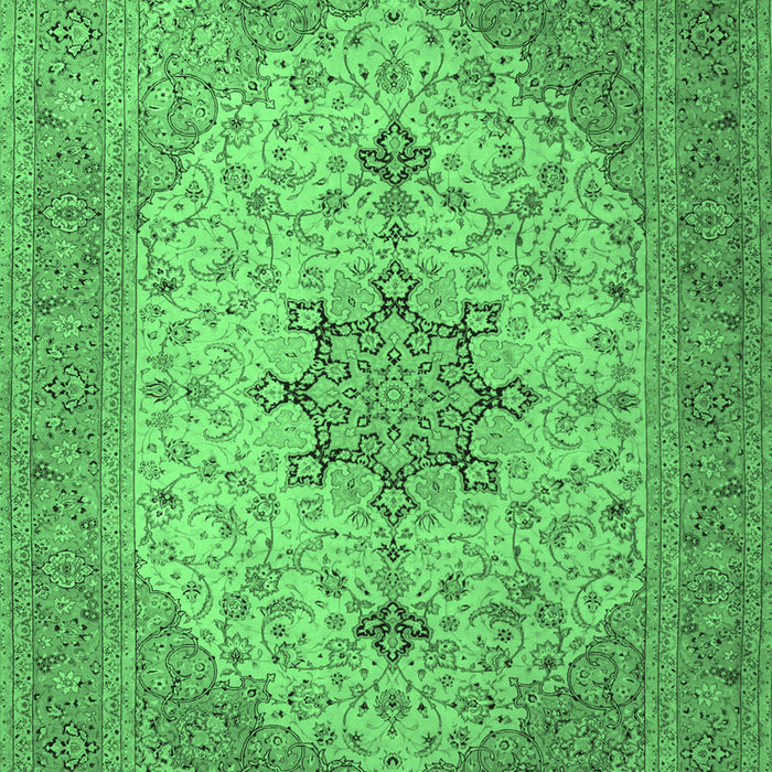 Persian Emerald Green Traditional Rug, tr2014emgrn