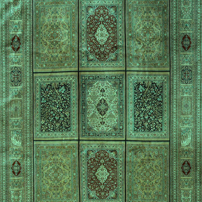 Persian Turquoise Traditional Rug, tr2015turq