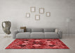 Traditional Red Washable Rugs