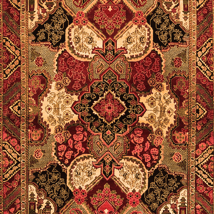 Persian Orange Traditional Rug, tr2016org