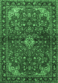 Persian Emerald Green Traditional Rug, tr2017emgrn