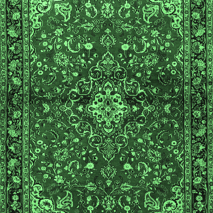 Persian Emerald Green Traditional Rug, tr2017emgrn