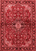 Persian Red Traditional Area Rugs