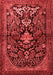 Persian Red Traditional Area Rugs