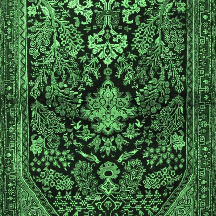Persian Emerald Green Traditional Rug, tr2018emgrn