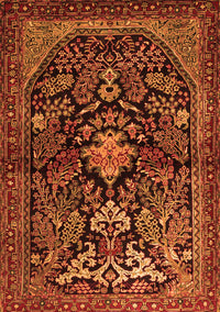 Persian Orange Traditional Rug, tr2018org