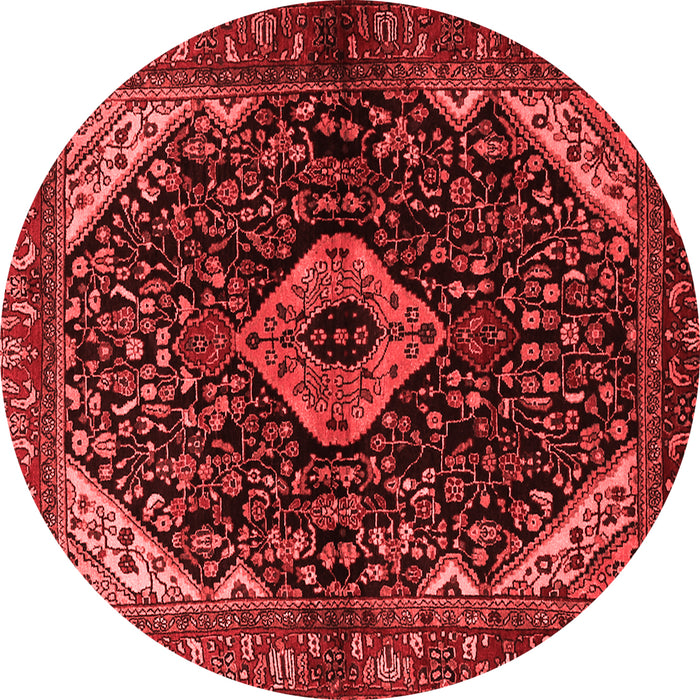 Machine Washable Persian Red Traditional Rug, wshtr2019red