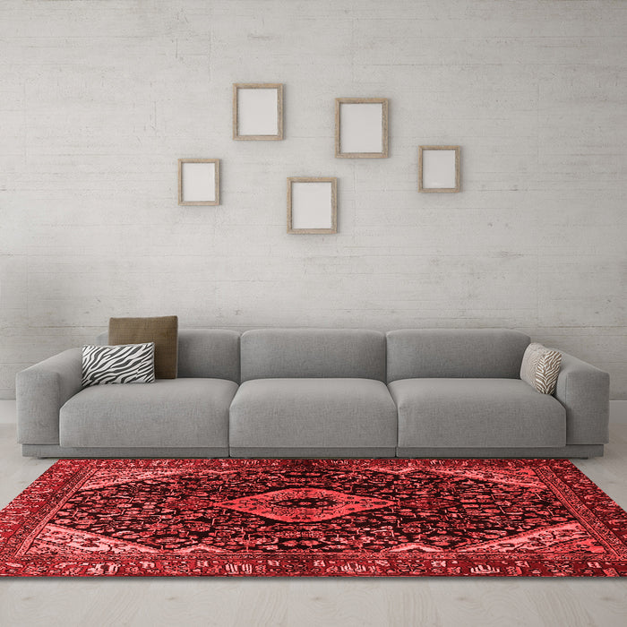 Traditional Red Washable Rugs