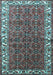 Persian Light Blue Traditional Rug, tr201lblu