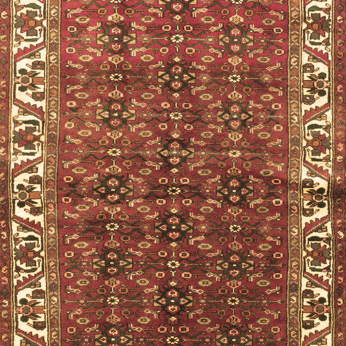Machine Washable Persian Brown Traditional Rug, wshtr201brn