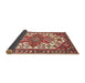 Sideview of Traditional Red Persian Rug, tr202