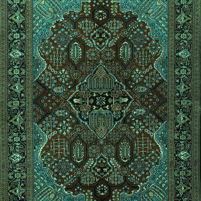 Persian Turquoise Traditional Rug, tr2020turq