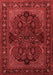 Persian Red Traditional Area Rugs