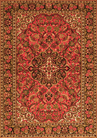 Persian Orange Traditional Rug, tr2021org