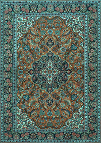 Persian Light Blue Traditional Rug, tr2021lblu