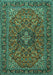 Persian Turquoise Traditional Rug, tr2021turq