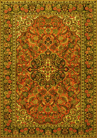 Persian Yellow Traditional Rug, tr2021yw