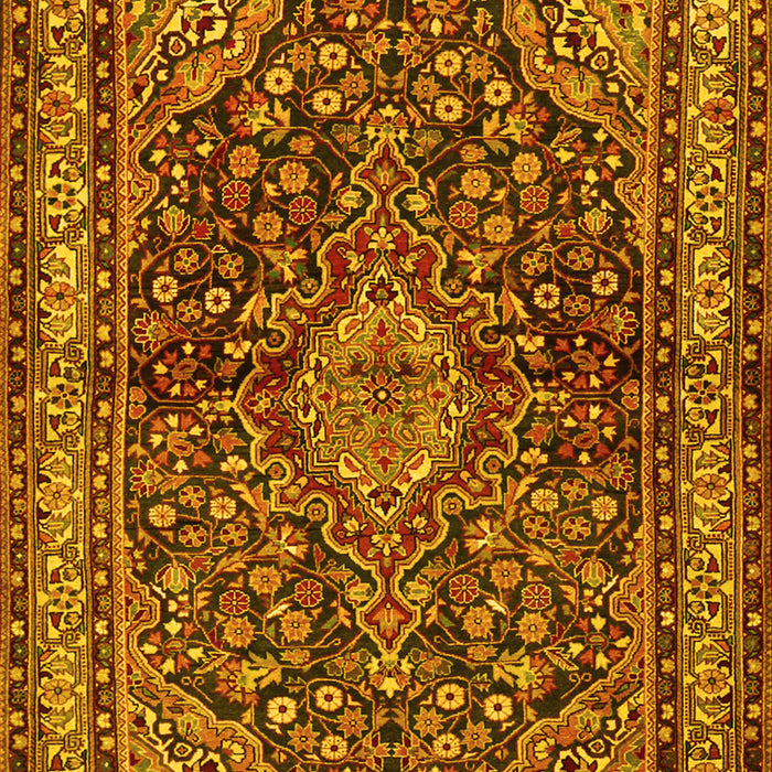 Persian Yellow Traditional Rug, tr2022yw