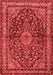 Persian Red Traditional Area Rugs