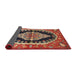 Sideview of Traditional Red Medallion Rug, tr2023