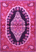 Medallion Pink Traditional Rug, tr2023pnk