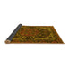 Sideview of Persian Yellow Traditional Rug, tr2024yw