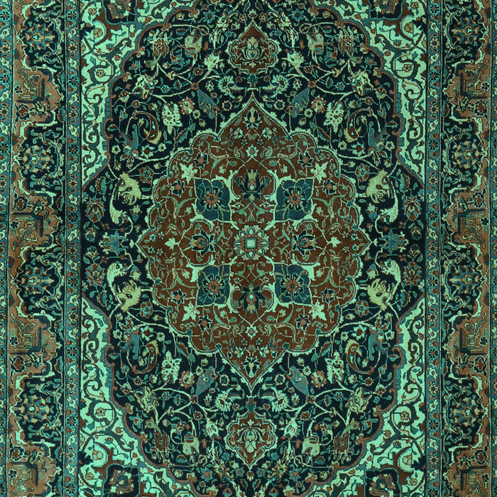 Persian Turquoise Traditional Rug, tr2024turq