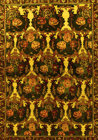 Persian Yellow Traditional Rug, tr2025yw