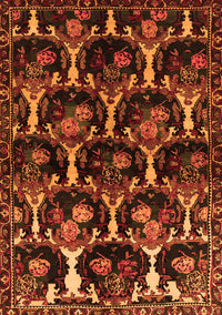 Persian Orange Traditional Rug, tr2025org