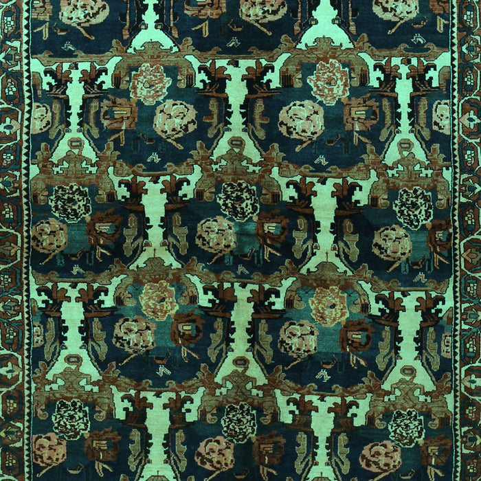 Persian Turquoise Traditional Rug, tr2025turq