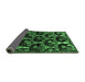 Sideview of Persian Emerald Green Traditional Rug, tr2025emgrn