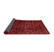 Sideview of Traditional Red Persian Rug, tr2027