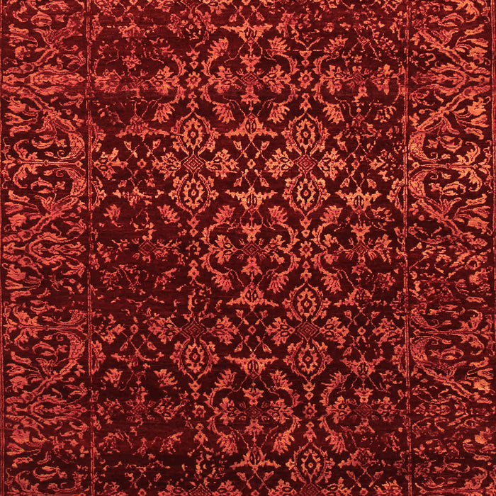 Persian Orange Traditional Rug, tr2027org