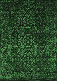 Persian Emerald Green Traditional Rug, tr2027emgrn