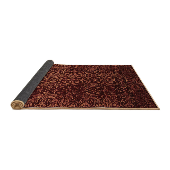 Sideview of Persian Brown Traditional Rug, tr2027brn