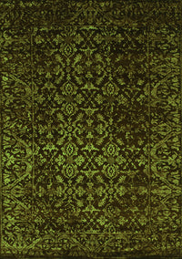 Persian Green Traditional Rug, tr2027grn
