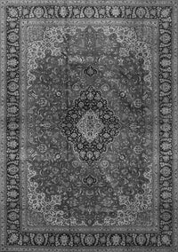 Medallion Gray Traditional Rug, tr2028gry