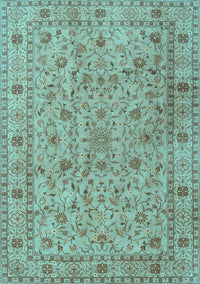 Persian Light Blue Traditional Rug, tr2029lblu