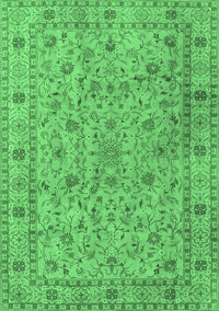 Persian Emerald Green Traditional Rug, tr2029emgrn