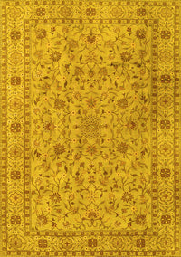 Persian Yellow Traditional Rug, tr2029yw