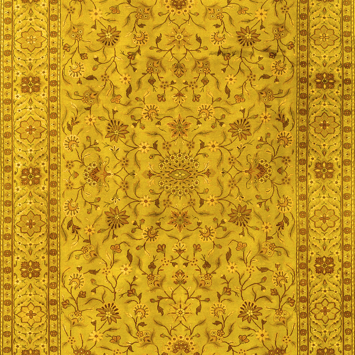 Persian Yellow Traditional Rug, tr2029yw