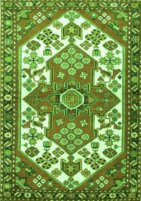 Persian Green Traditional Rug, tr202grn