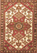 Machine Washable Persian Brown Traditional Rug, wshtr202brn